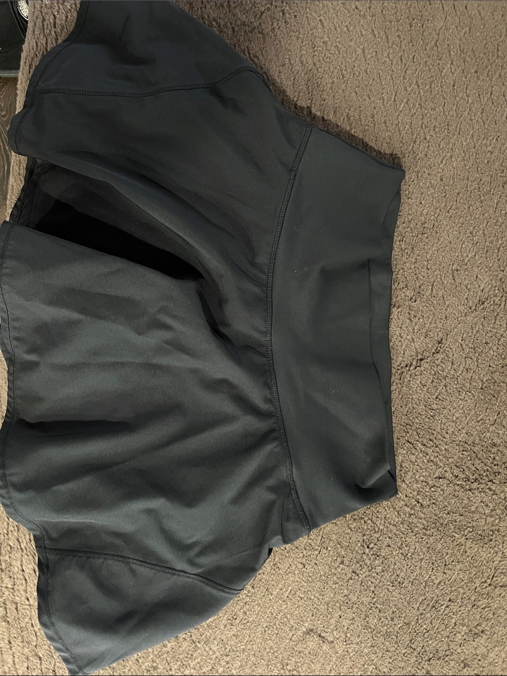 Black Women's Athletic Shorts